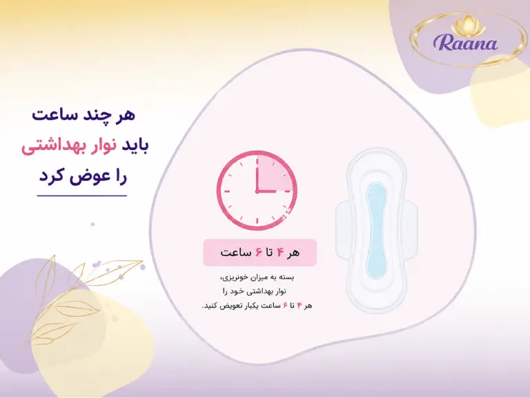 تعویض نوار بهداشتی